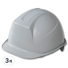 DONGMYUNG 建築工地 工地 頭部保護安全帽 新帽型, 3個, 灰色