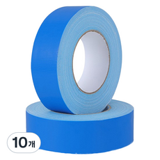 MaDaKkuMi 彩色寬版棉布膠帶 5cm x 20m, 06 藍色, 10個