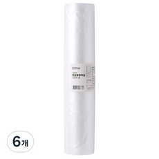 에펠 원형엠보 진공포장팩 28cm x 5m, 6개