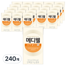메디웰 고단백 플러스 미니 영양식, 120ml, 240개