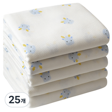 Baby&I 嬰兒柔軟方形布尿布, 龍, 25個