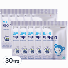 Tobicom 晶亮果凍, 漿果味, 30入