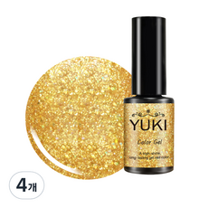 유키 컬러 젤네일, 181호 24K, 5g, 4개