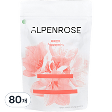 알펜로제 페퍼민트차, 20개입, 4개, 1.2g