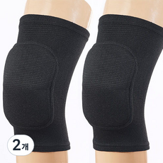 군대 훈련소 무릎패드 보호대 블랙 2p, 2개