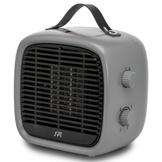 尚朋堂 陶瓷方塊型電暖器, 灰色, SH-2425B