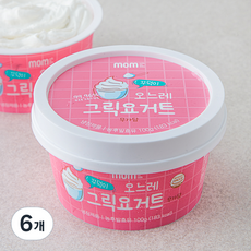 밀크온밀크 오느레 그릭요거트 꾸덕이, 100g, 1개입, 6개