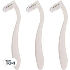 바디애 여성용 다리털 제모 면도기, 1개입, 15개