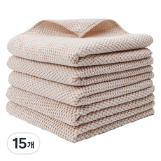 C.O.B 無水痕超細纖維多用途廚房抹布, 15個