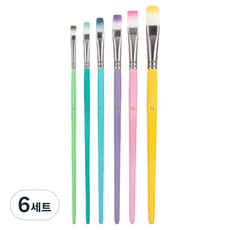 루미온 나도 화가 마카롱 붓세트 멀티, 6세트, 2호, 4호, 6호, 8호, 10호, 12호