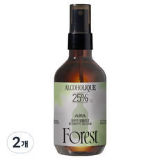 아우라 알콜리크 룸앤패브릭 멀티퍼퓸 포레스트 진 피즈 탈취제, 2개, 150ml