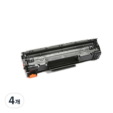 토너피아 캐논 호환 슈퍼재생 비정품 토너 CRG-325, 검정, 4개
