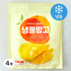 망고 (냉동), 4개, 1kg