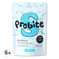 빌리스벳 반려동물 프로바이트 영양제, 피부/피모, 30g, 6개