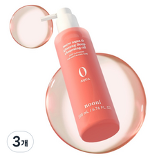 누니 스노우 아쿠아 제로 진생 딥 클렌징 오일, 3개, 200ml