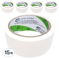 신흥테이프 마스킹테이프 48mm x 20m, 15개
