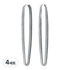 Darkness NIKKEN 拔毛夾2件組, 4套, 單一顏色