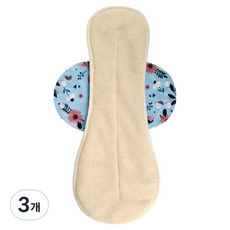 행복드림 샘방지 세탁 가능한 위생패드 타입 3, 3개, 1개입, XL(14 x 34 cm)