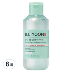 일리윤 젠틀 딥 립 앤 아이 리무버, 6개, 140ml