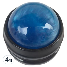 클로나인 심플한 롤링 마사지볼, 블루, 4개