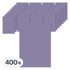 픽딜 깔끔한 색종이 바이올렛 80g, 400개, 1색