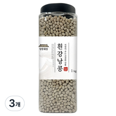 건강곡간 흰강낭콩, 1kg, 3개