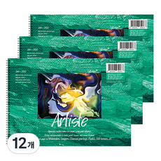 Fullcolors 全彩 美術用素描本 170g, 16開, 15張, 12個