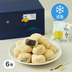 제주사월 콩설떡 30개입 (냉동), 1.8kg, 6개