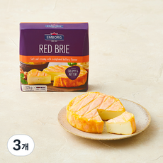엠보그 레드 브리치즈, 125g, 3개, 1개입