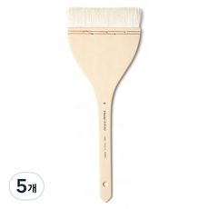 화홍산업 넓은붓 100 빽붓, 6호, 5개