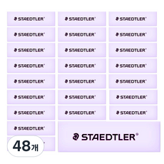 STAEDTLER 施德樓 滑動橡皮擦補充芯 粉彩色, 紫色(S602), 48個