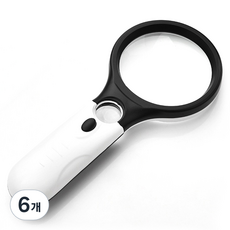 Salespick LED燈 3個 放大鏡 大型 100*210mm, 6個, 單一商品