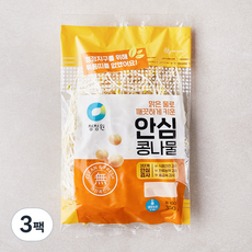 청정원 안심 콩나물, 350g, 3팩