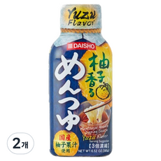 다이쇼 유즈 멘쯔유 소스, 185g, 2개