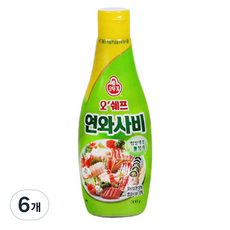 Ottogi Ochef山葵芥末, 500g, 6個