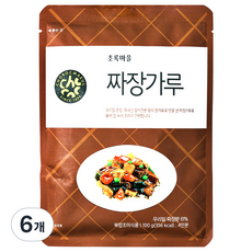 초록마을 짜장 가루, 100g, 6개