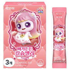 락피도 뼈가튼튼 칼슘젤리 18p, 270g, 3개