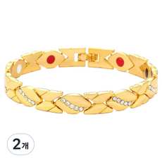 Potenkit 漂亮金色手鍊 21cm, 2個