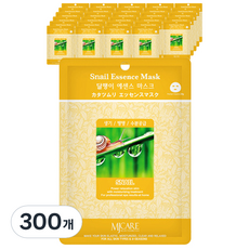 엠제이케어 달팽이 에센스 시트팩, 23g, 1개입, 300개