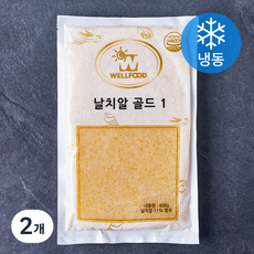 날치알 골드1 (냉동), 2개, 800g