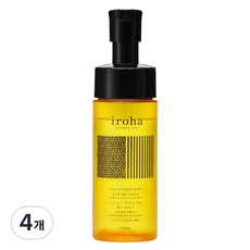 이로하 인티메이트 워시 폼 타입 여성청결제 스위트 시트러스향, 4개, 150ml