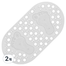 Poten-kit 實用方便腳底按摩墊 68 x 37 cm, 2個, 白色