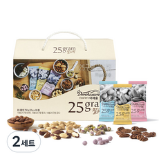 Derchaeum 25구람 하루한줌 3종 견과세트 750g, 2세트