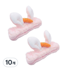 兔子胡蘿蔔洗臉帶, 10個, 杏