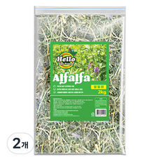 헬로 프리미엄 알파파, 2kg, 2개