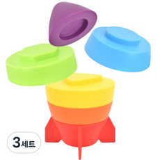 오즈토이 밍글리 스태킹 타워 링쌓기 로켓, 랜덤발송, 3세트