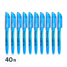 PILOT 百樂 FRIXION PILOT 百樂 可擦拭螢光筆, L 藍色, 40個