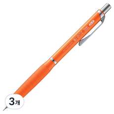 Pentel 飛龍文具 Orenz 橡膠握把自動鉛筆 XPP603G-F, 3個, 0.3mm