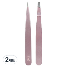 Toolif 鑷子套組, 2套, 粉紅色