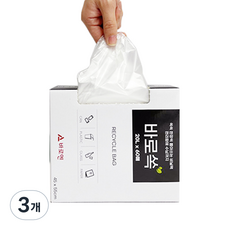 바로엔 바로쏙 비닐봉투 40p, 30L, 3개